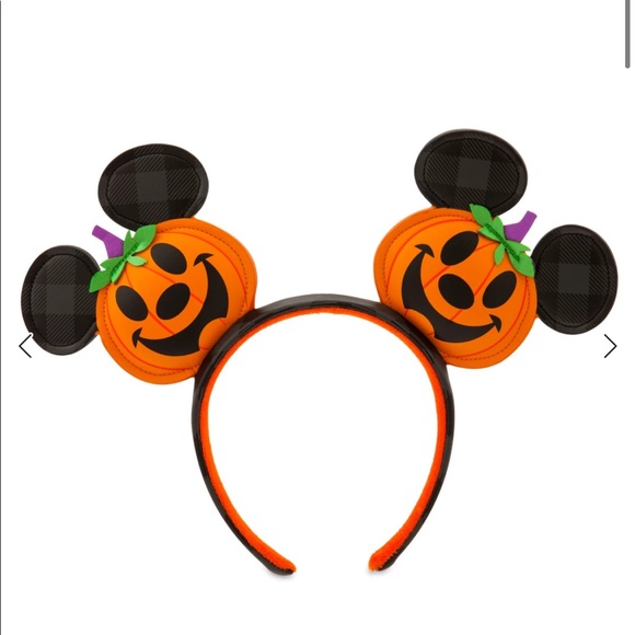 Disney Accessories - Mickey Mouse Jack-o'-Lantern Ears